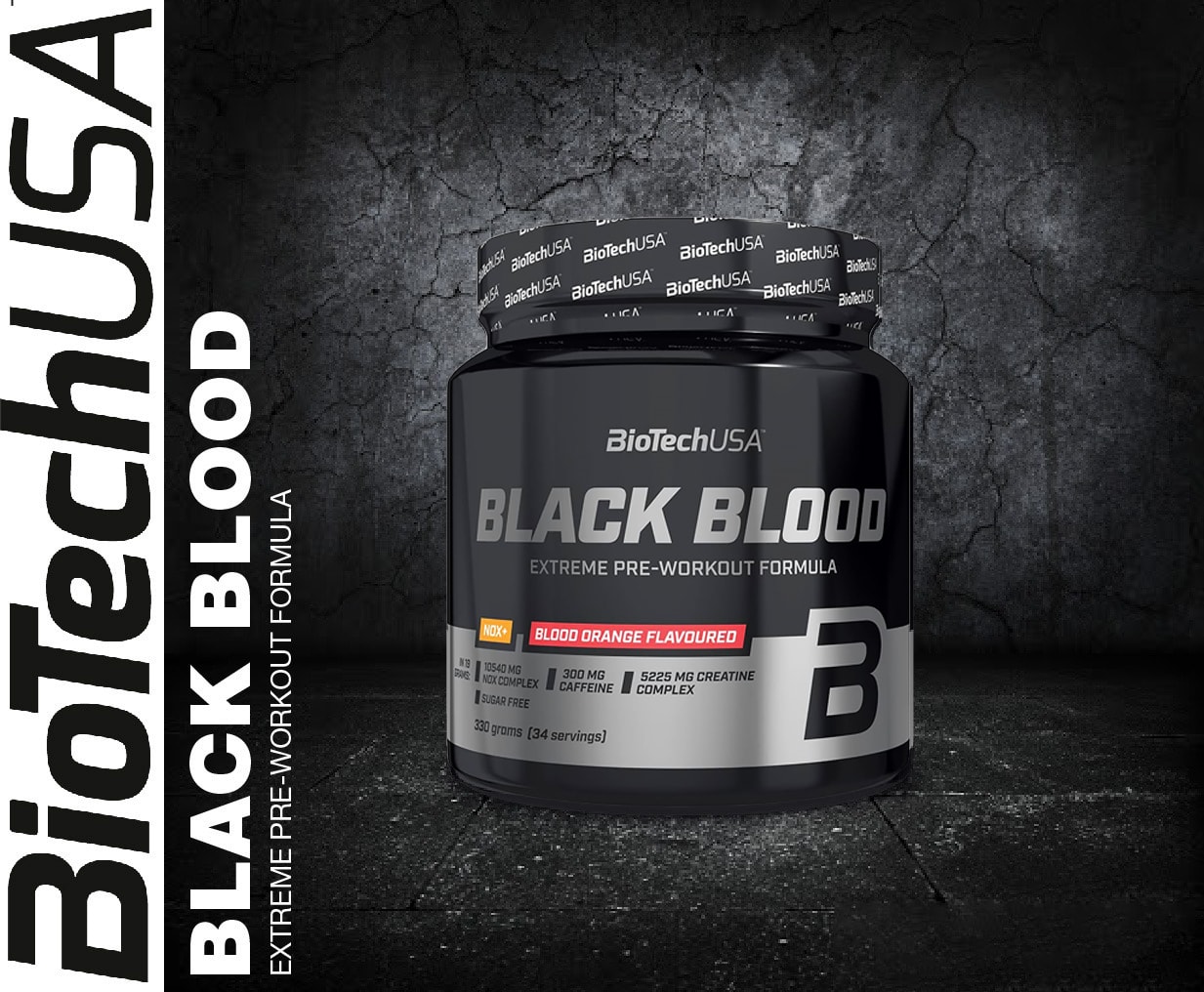 BioTechUSA - Black Blood NOX+ (34 lần dùng) - 102653312 1689594697861084 61583