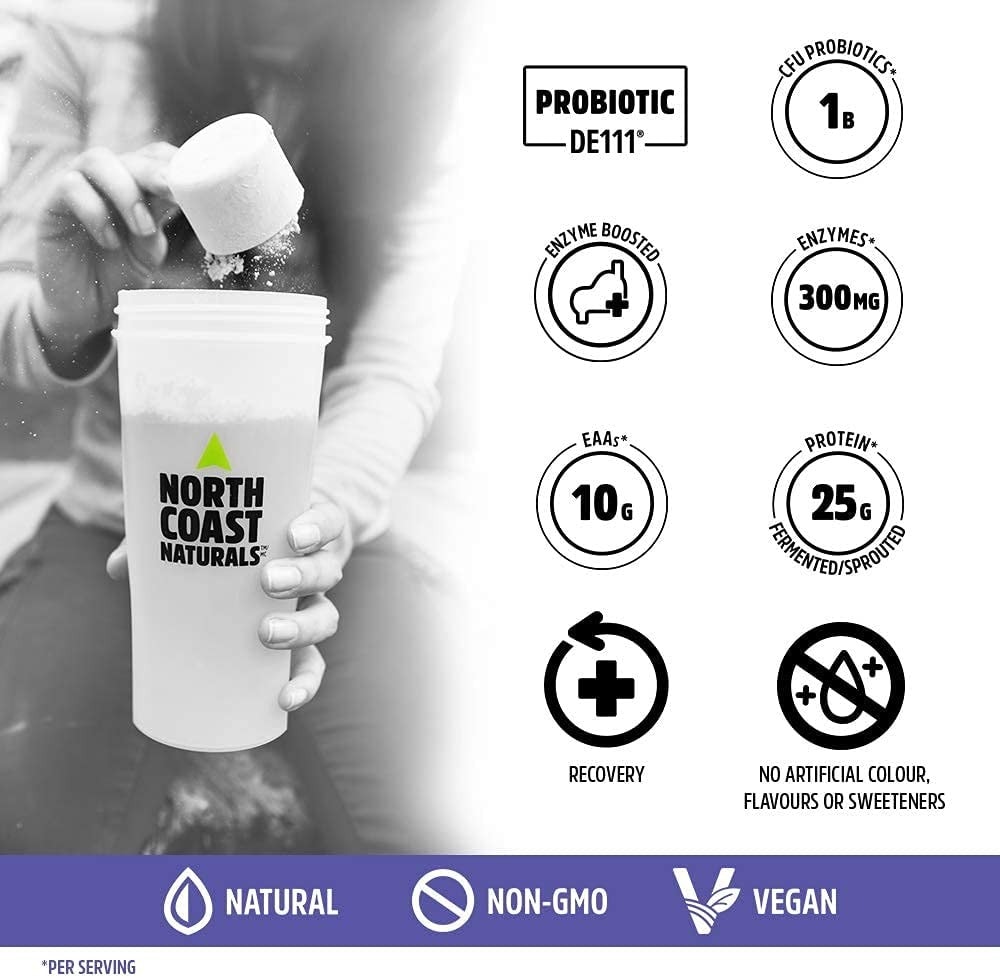 North Coast Naturals - Boosted Plant Protein (840g) - 61qk c59dyl ac sl1000