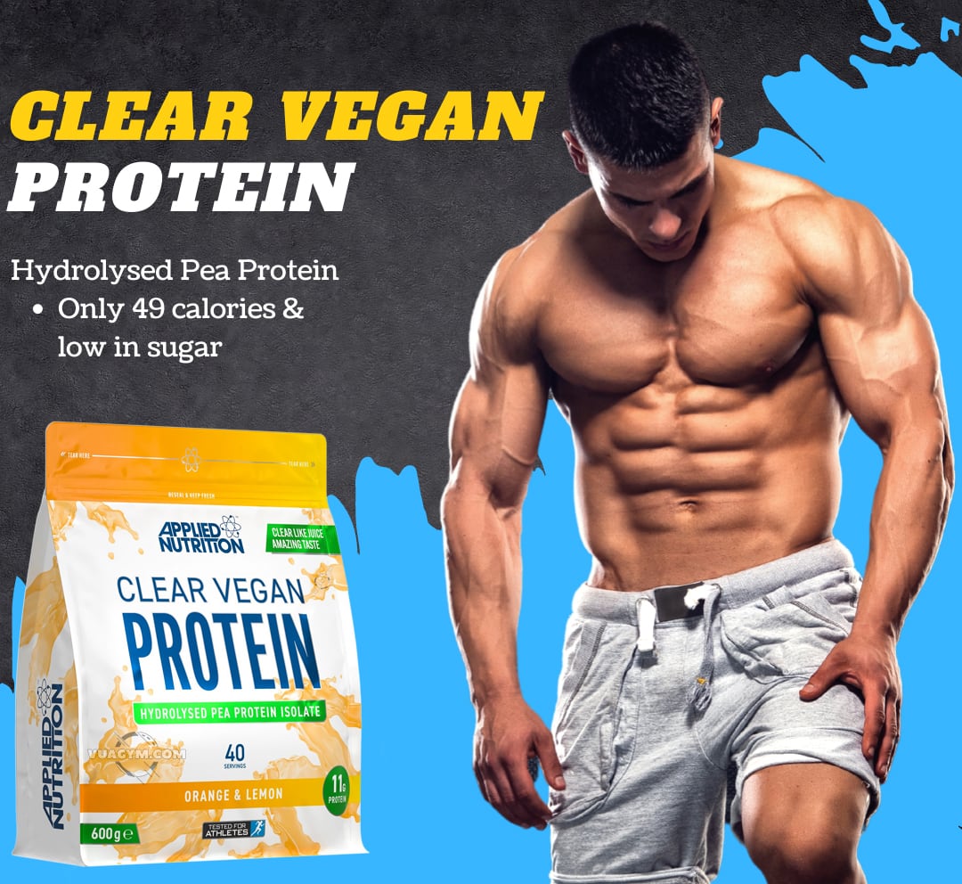 Applied Nutrition - Clear Vegan Protein (40 lần dùng) - clear vegan