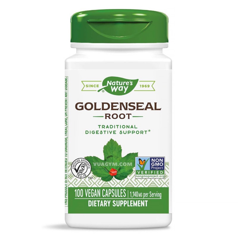 Ảnh sản phẩm Nature's Way - Goldenseal Root (100 viên)