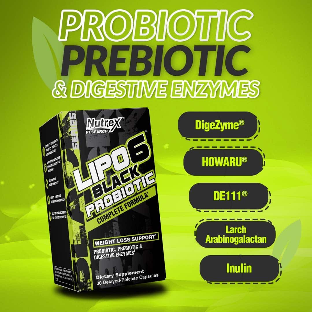 Nutrex - Lipo-6 Black Probiotic (30 viên) - lipo6probiotic 1080x1080 1
