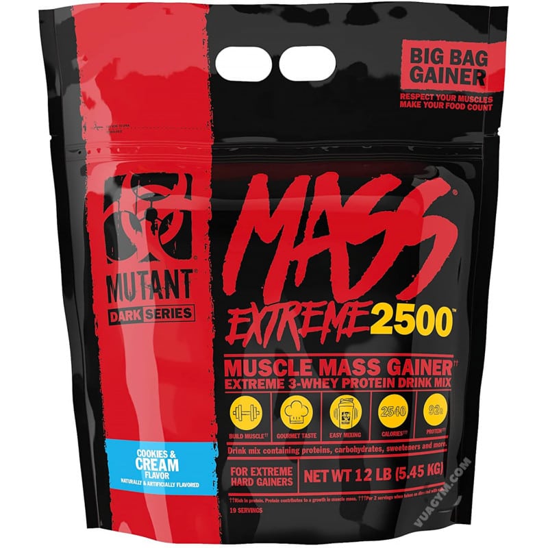 Ảnh sản phẩm Mutant - MASS EXTREME 2500 (12 Lbs)