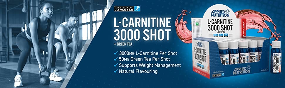 Applied Nutrition - L-Carnitine 3000 Shot (38ml) - a8c490a0 5e98 4578 aec5 1802f88e