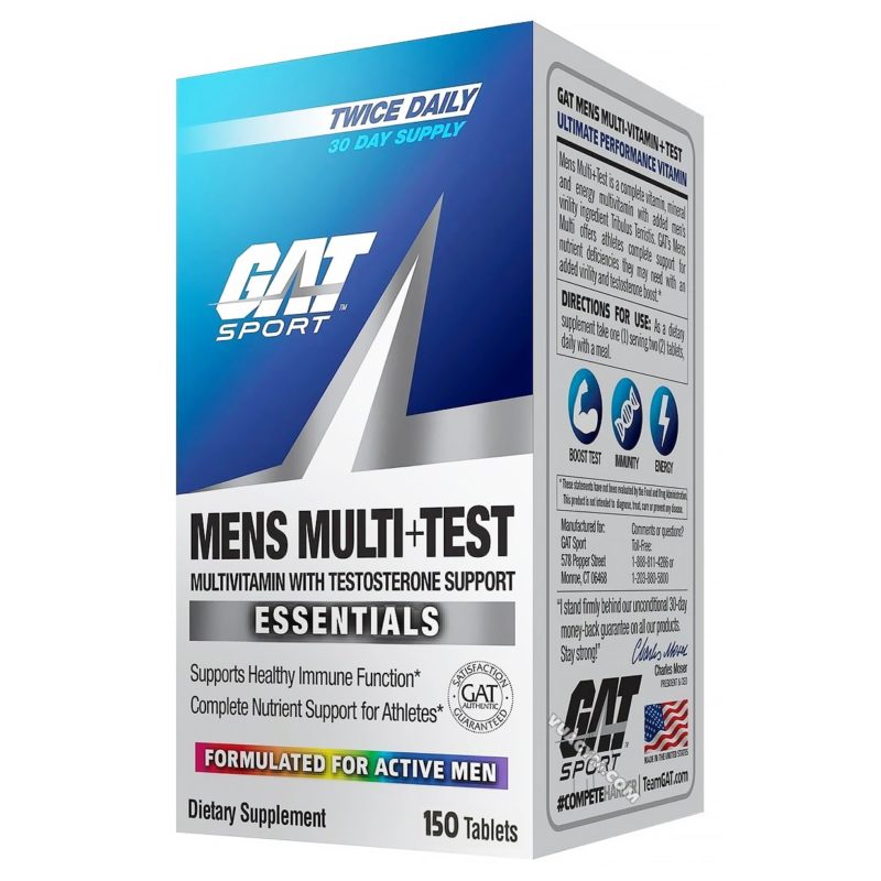 Ảnh sản phẩm GAT Sport - Men's Multi + Test (150 viên)