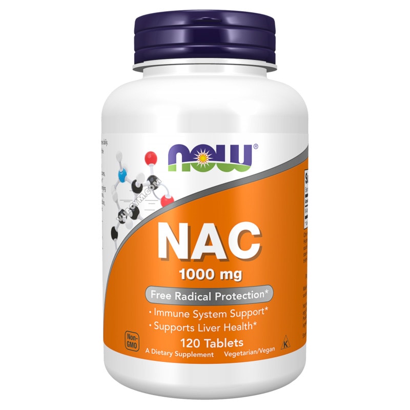Ảnh sản phẩm NOW - NAC 1000 mg (120 viên)