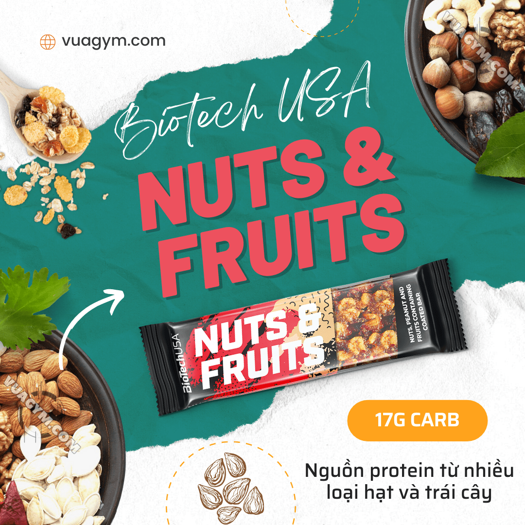 BioTechUSA - Nuts & Fruits - nuts