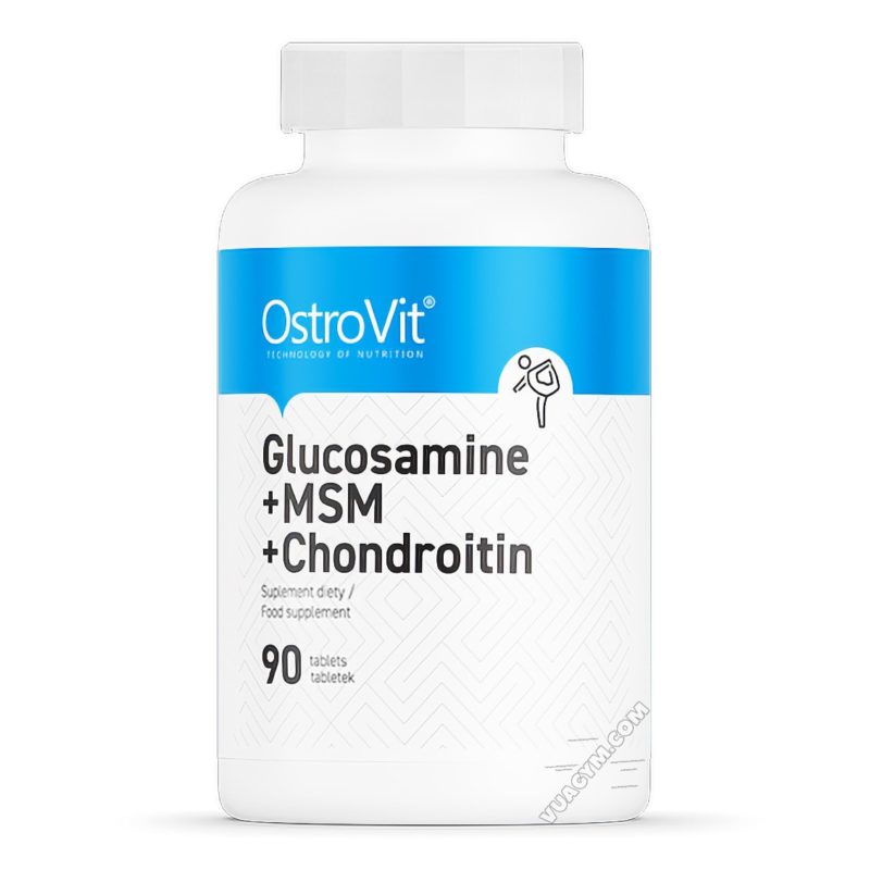 Ảnh sản phẩm OstroVit - Glucosamine + MSM + Chondroitin (90 viên)