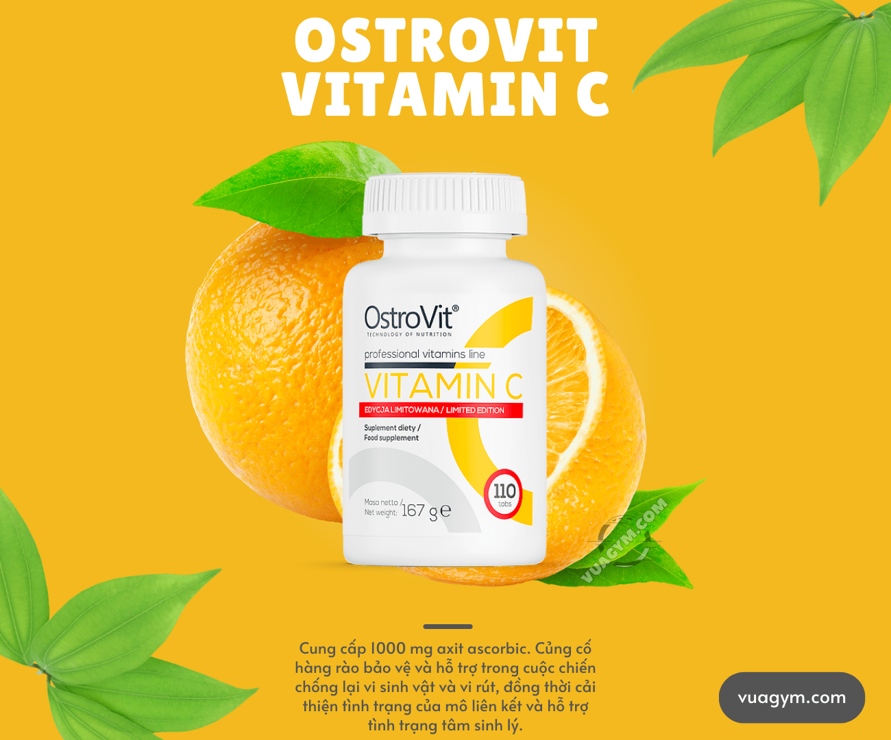 OstroVit - Vitamin C (110 viên) - vitaminc c ostro 1