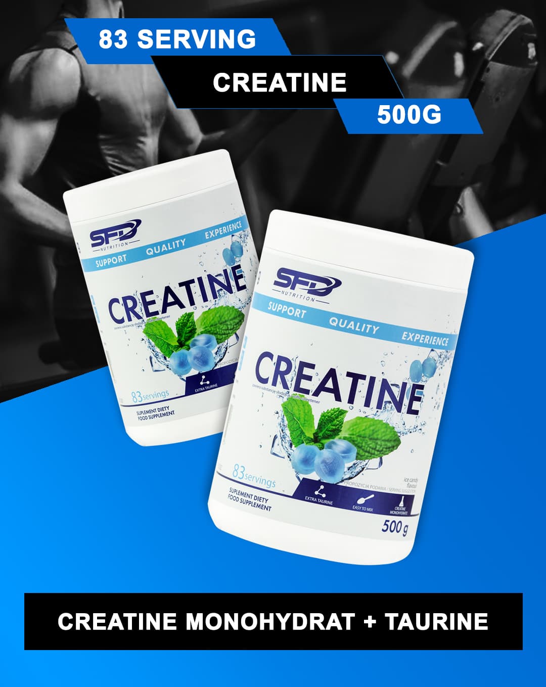SFD - Creatine (500g) - creatine 1