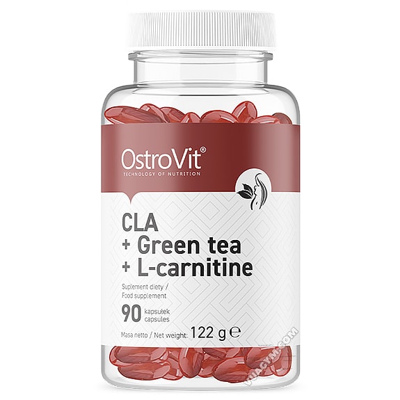 Ảnh sản phẩm OstroVit - CLA + Green Tea + L-carnitine (90 viên)
