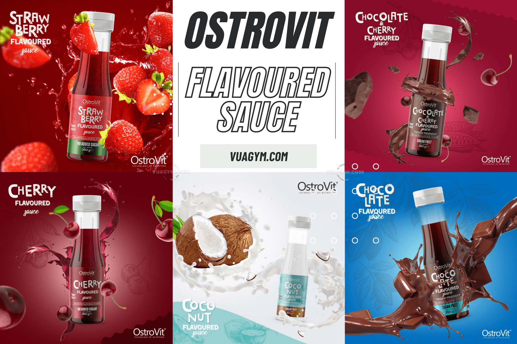 OstroVit - Flavoured Sauce (350g) - flavoured sauce