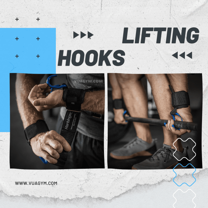 Harbinger Lifting Hooks (1 cặp) Vựa Gym