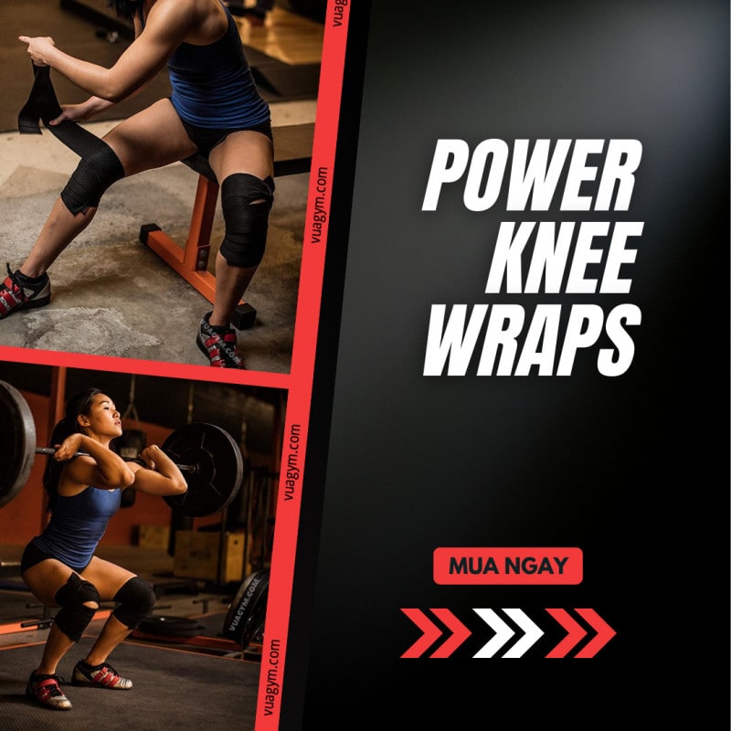 Harbinger Power Knee Wraps (1 cặp) Vựa Gym