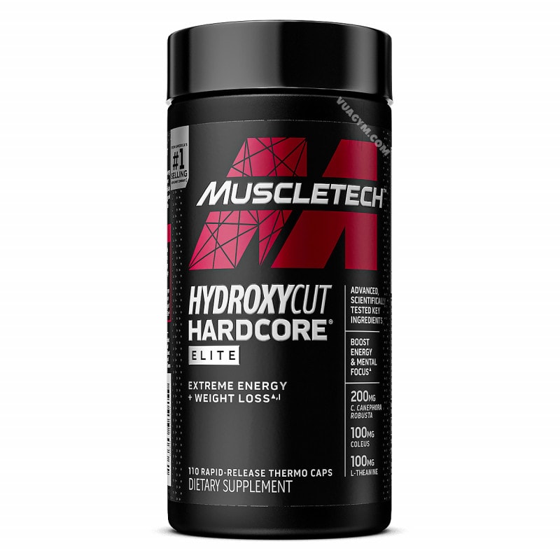 Ảnh sản phẩm MuscleTech - Hydroxycut Hardcore Elite (110 viên) (Tem TC Sport)
