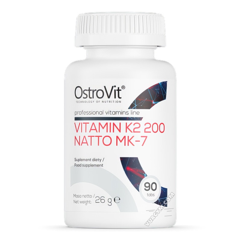 Ảnh sản phẩm OstroVit - Vitamin K2 200 Natto MK-7 (90 viên)