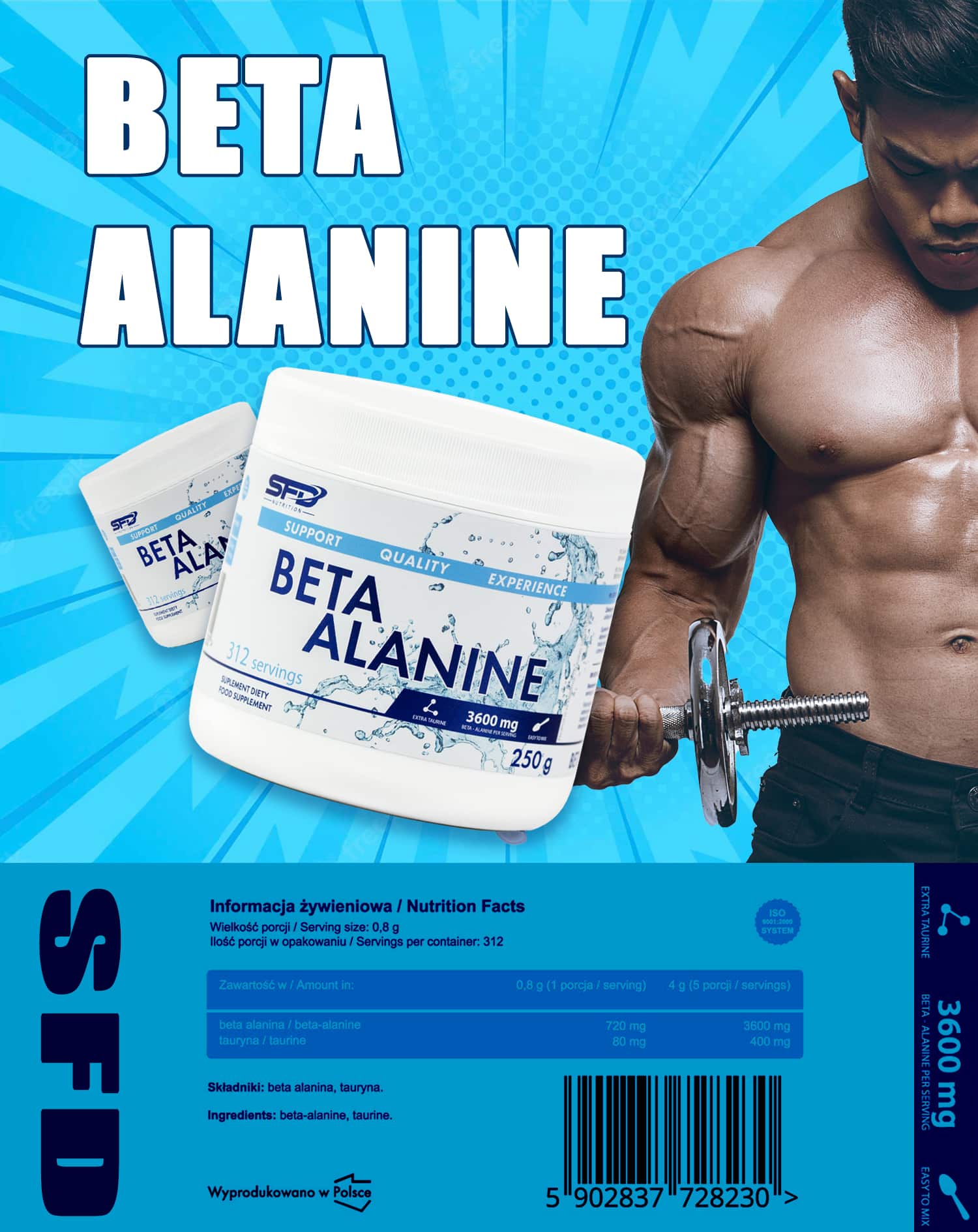 SFD - Beta Alanine (250g) - beta 2