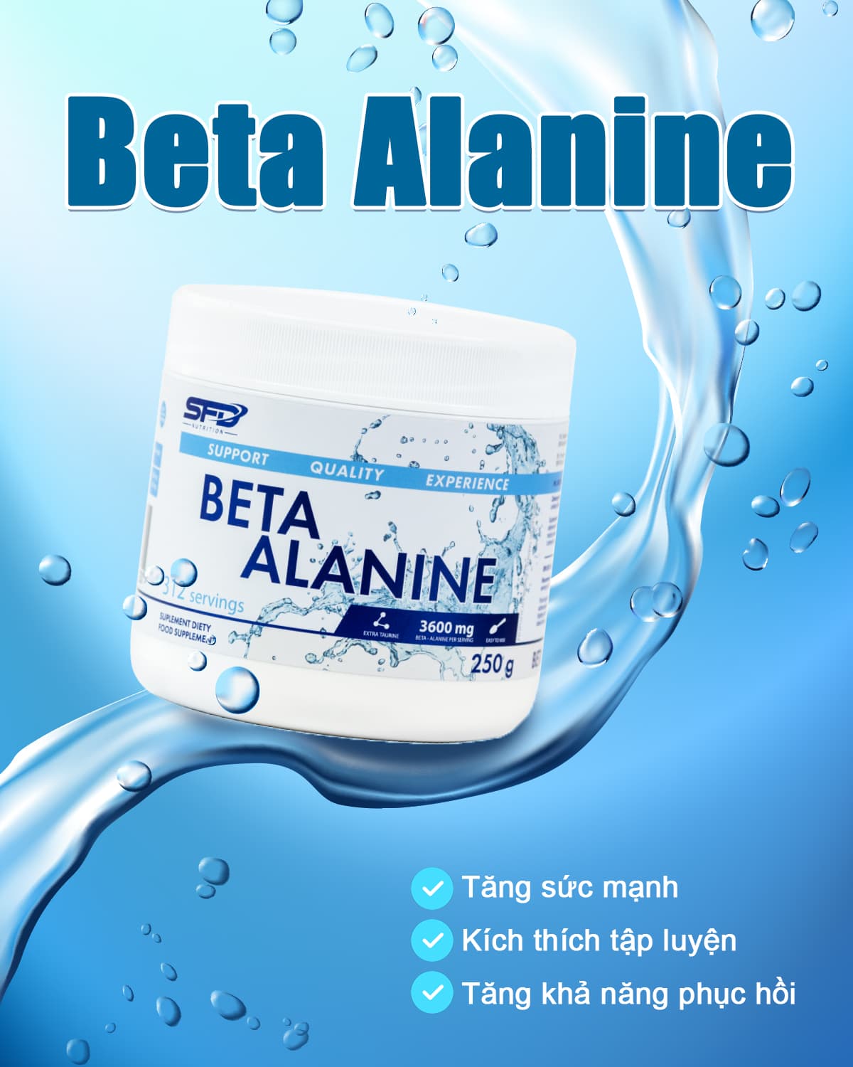 SFD - Beta Alanine (250g) - beta 3