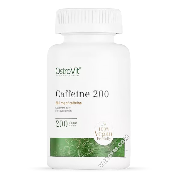 Ảnh sản phẩm OstroVit - Caffeine (200 viên)