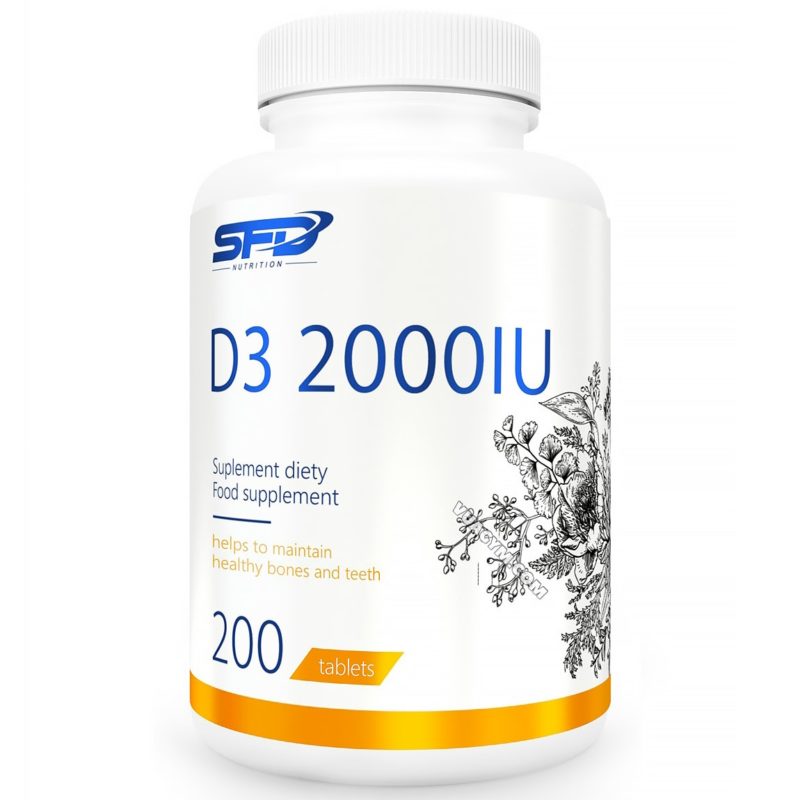 Ảnh sản phẩm SFD - Vitamin D3 2000IU (200 viên)