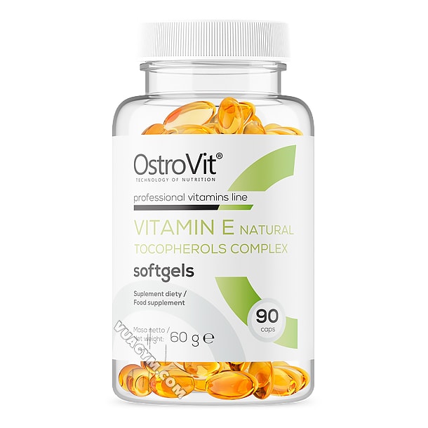 Ảnh sản phẩm OstroVit - Vitamin E Natural Tocopherols Complex (90 viên)