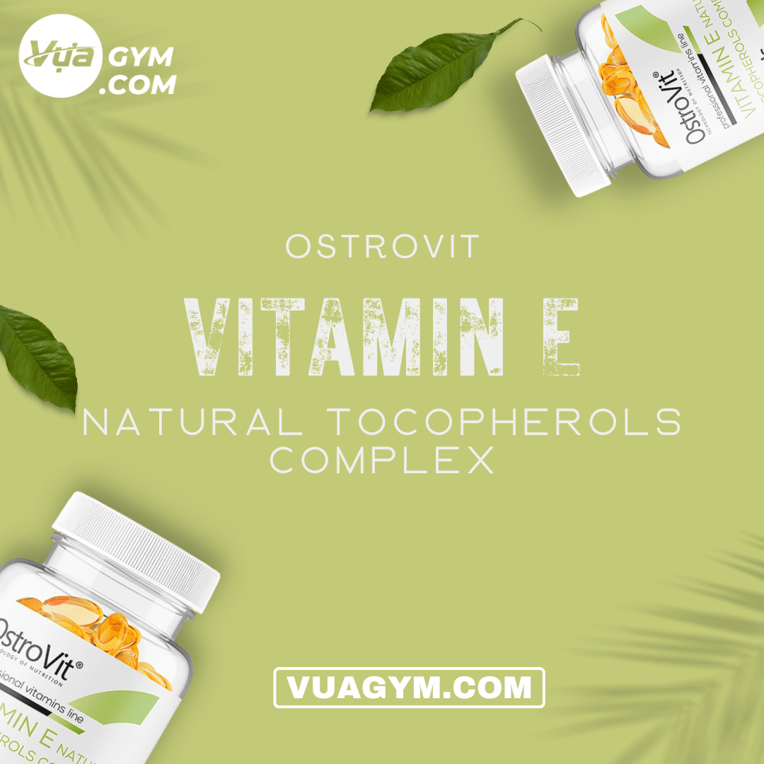OstroVit - Vitamin E Natural Tocopherols Complex (90 viên) - vitamin e ostrovit