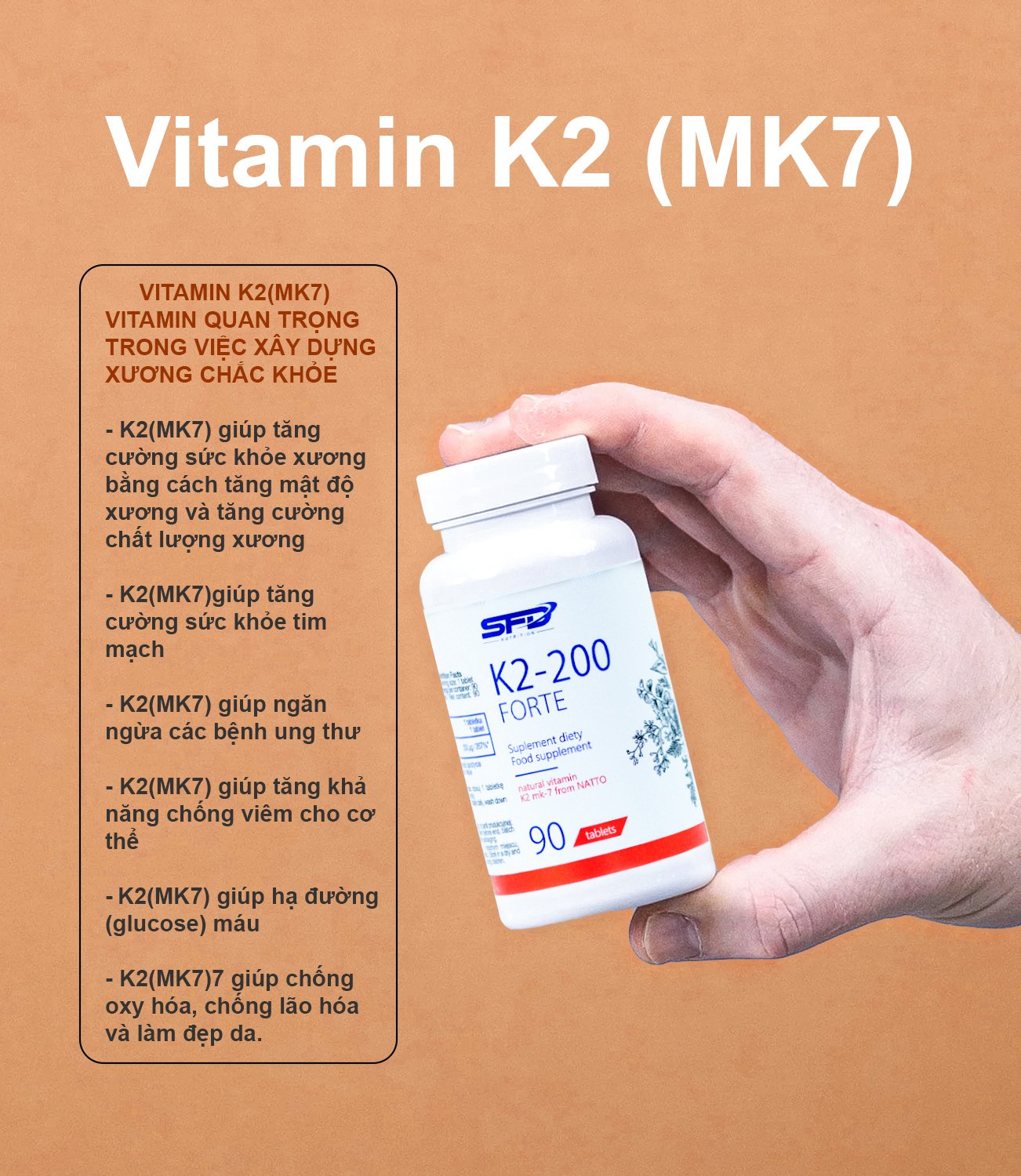 SFD - Vitamin K2-200 Forte (90 viên) - z3656049279397 978480bc3b9aa0a8fd83c0e491a18f02