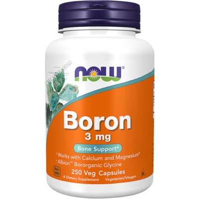 Ảnh sản phẩm NOW - Boron 3 mg (250 viên) - 1