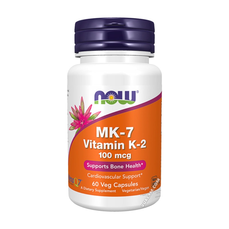Ảnh sản phẩm NOW - MK-7 Vitamin K-2 100 mcg (60 viên)
