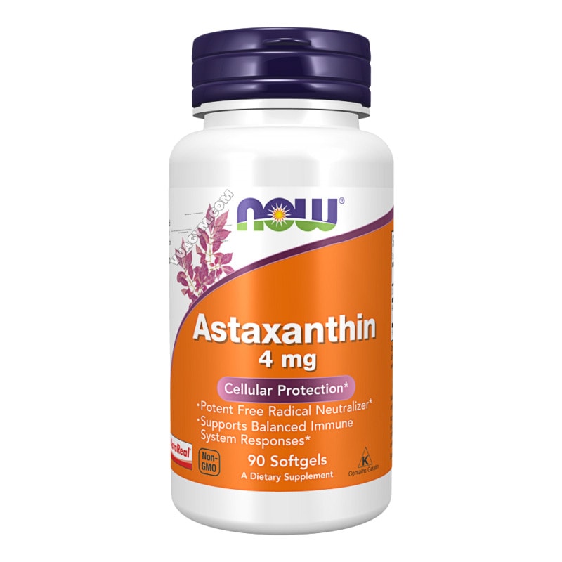 Ảnh sản phẩm NOW - Astaxanthin 4 mg (90 viên)