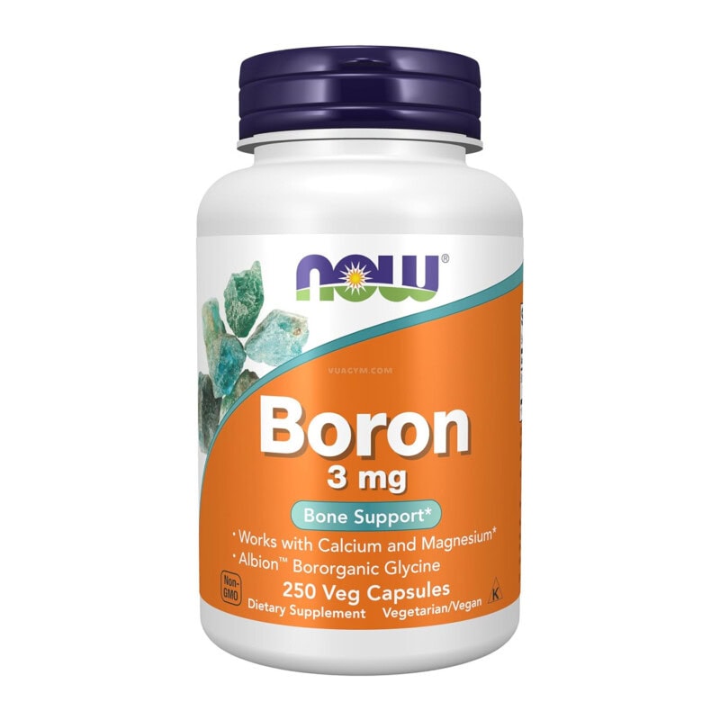 Ảnh sản phẩm NOW - Boron 3 mg (250 viên)