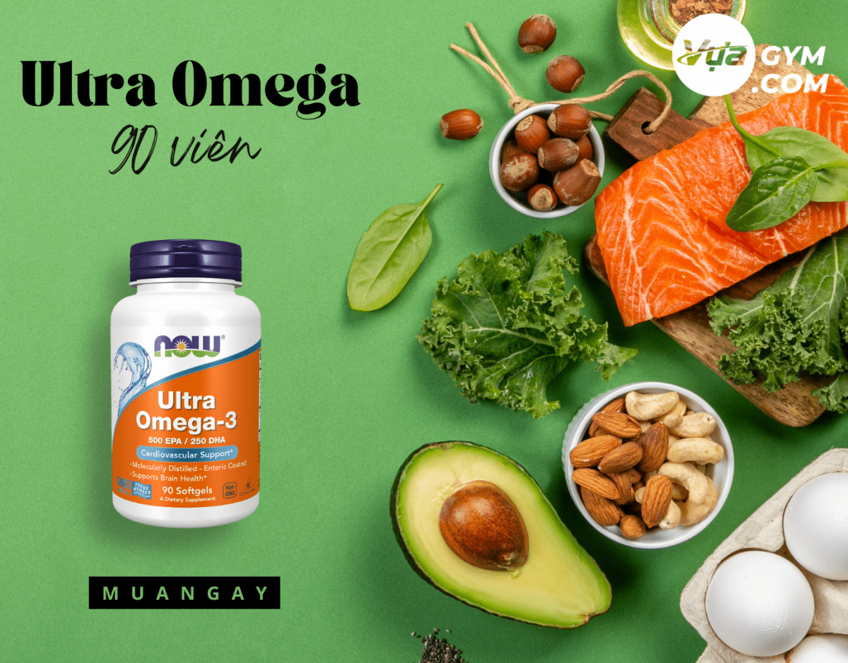 NOW - Ultra Omega-3 (90 viên) - ultra omega3