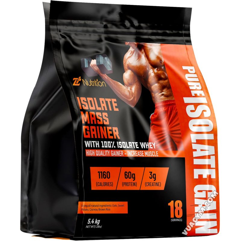 Ảnh sản phẩm Z Nutrition - Isolate Mass Gainer (12 Lbs)