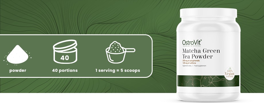 OstroVit - Matcha Green Tea (100g) - 26033