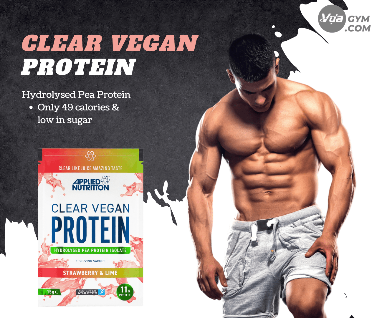 Applied Nutrition - Clear Vegan Protein (Sample) - clear vegan sample