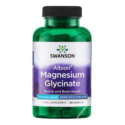 Ảnh sản phẩm Swanson - Albion Magnesium Glycinate 133mg (90 viên) - 1