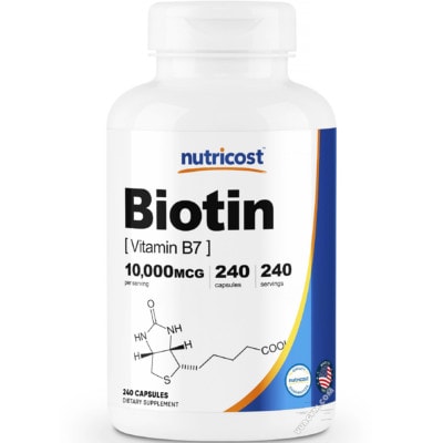 Ảnh sản phẩm Nutricost - Biotin (Vitamin B7) (240 viên) - 1