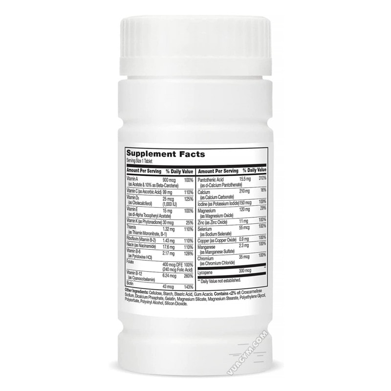 Ảnh sản phẩm 21st Century - One Daily Men's Health (100 viên) - 3