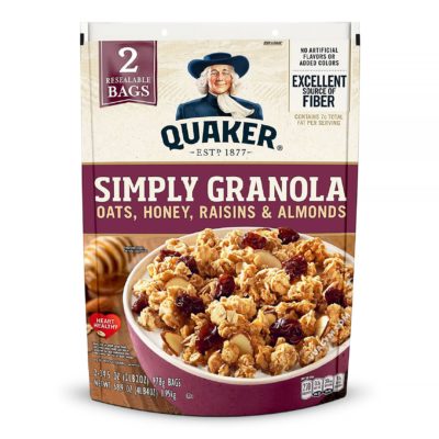 Ảnh sản phẩm Quaker - Yến Mạch Ăn Liền Simply Granola Oats (2 Lbs) - 3