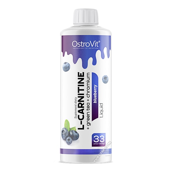 Ảnh sản phẩm OstroVit - L-Carnitine + Green Tea + Chromium Liquid (500ml)