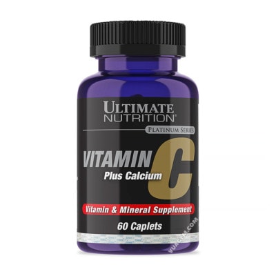 Ảnh sản phẩm Ultimate Nutrition - Vitamin C Plus Calcium (60 viên) - 1