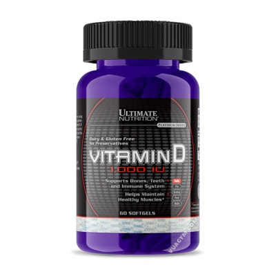 Ảnh sản phẩm Ultimate Nutrition - Vitamin D 1000IU (60 viên) - 1
