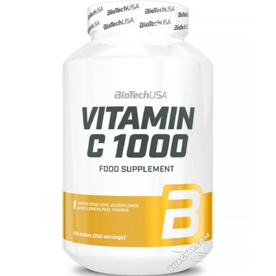 Ảnh sản phẩm BioTechUSA - Vitamin C 1000 (250 viên) - 1