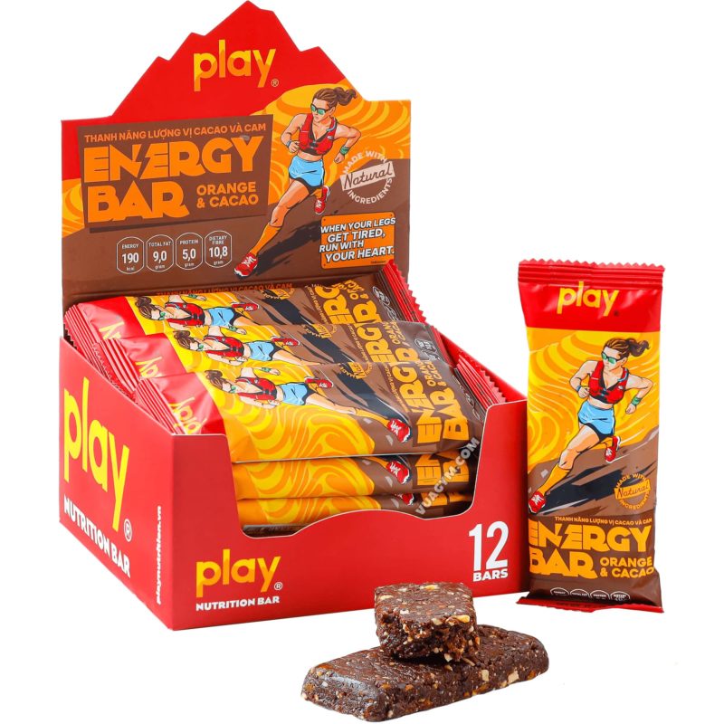 Ảnh sản phẩm Play Nutrition - Bánh Năng Lượng Energy Bar 2.0 (45g)