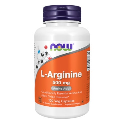 Ảnh sản phẩm NOW - L-Arginine 500mg (100 viên) - 1