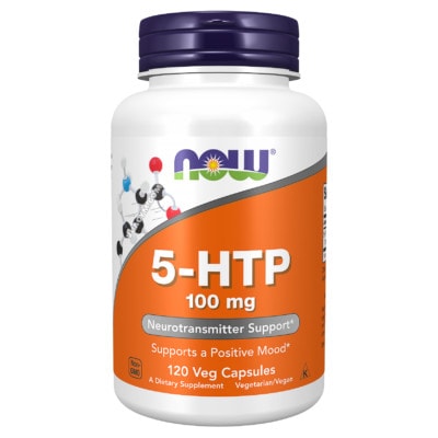 Ảnh sản phẩm NOW - 5-HTP 100mg (120 viên) - 1