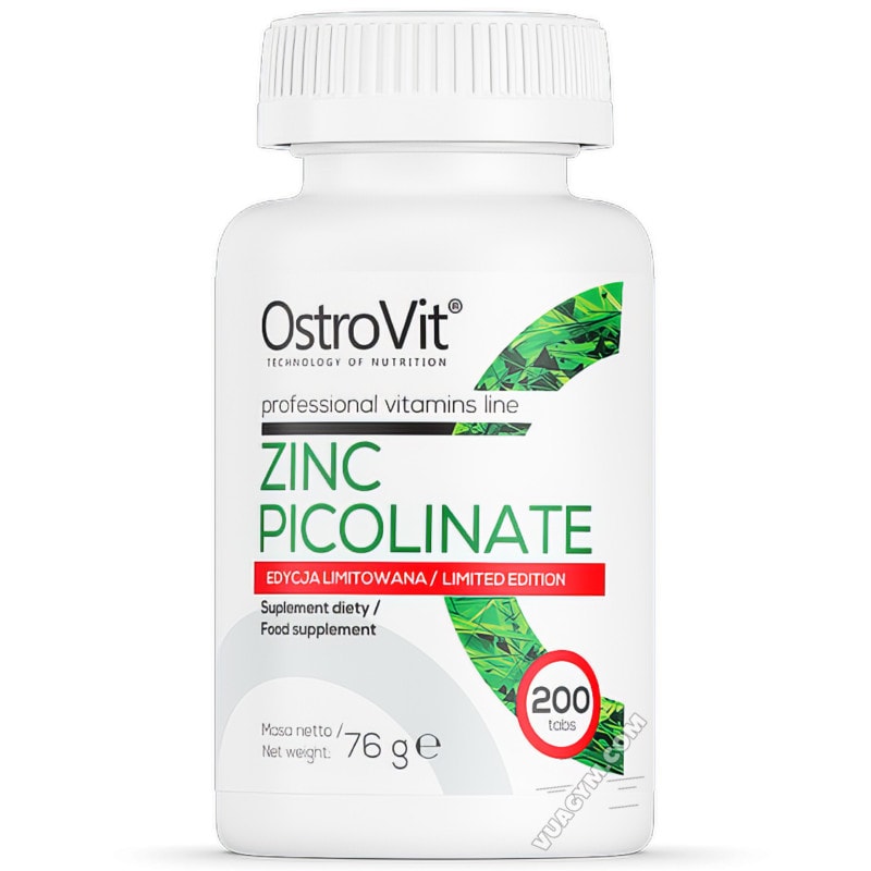 Ảnh sản phẩm OstroVit - Zinc Picolinate (200 viên)