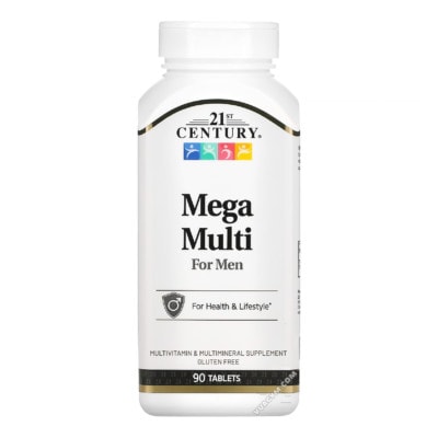 Ảnh sản phẩm 21st Century - Mega Multi for Men (90 viên) - 1