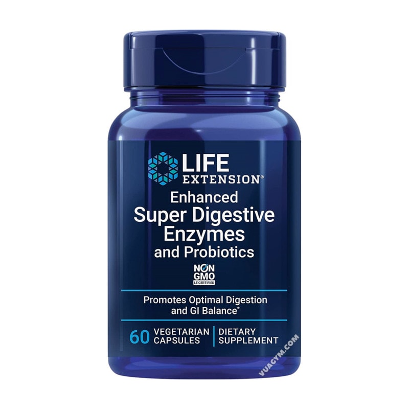 Ảnh sản phẩm Life Extension - Enhanced Super Digestive Enzymes & Probiotics (60 viên)