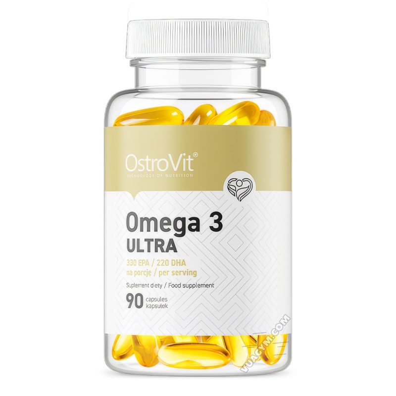 Ảnh sản phẩm OstroVit - Omega 3 Ultra (90 viên)