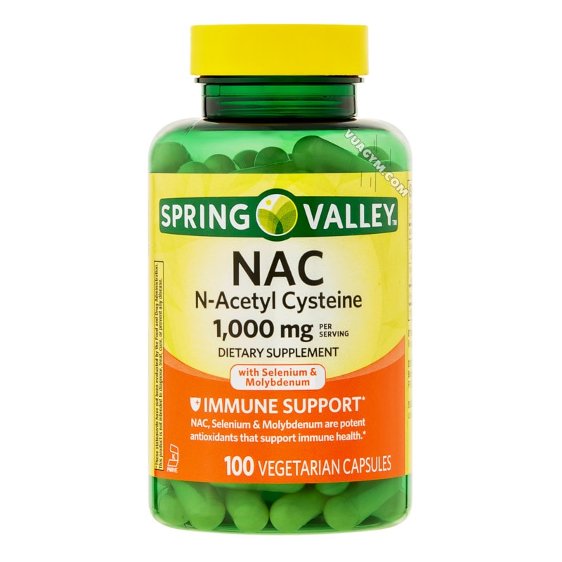 Ảnh sản phẩm Spring Valley - NAC 1000mg (100 viên)